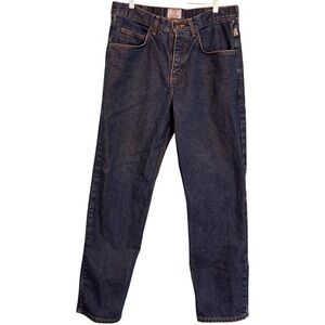 Tyndale FR‎ Jeans Mens 33X32 Blue Cat 2 NFPA 2112 23 Cal Denim Arc Rated FR USA